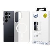 3mk Smoke MagDėklas, skirtas Samsung Galaxy S25 Ultra - White-Translucent
