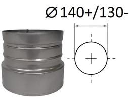 Adapteris. D 140+/130- mm.