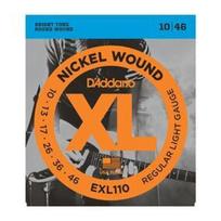 Stygos elektrinei gitarai D'Addario EXL110 .010