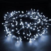 LED Kalėdų girlianda 50m, balta, 31V, IP44, 400LED