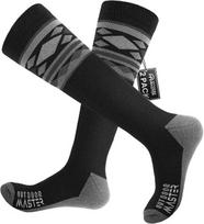 Merino vilnos slidinėjimo kojinės OutdoorMaster, 4 poros, 45-51