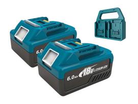 Akumuliatorius Makita įrankiams Li-Ion 18V 6Ah PWB-USBC 2VNT.
