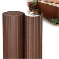 PVC uždangalas-maskavimo kilimėlis 400x100 cm balkonui, terasai, tvorai, rudas