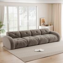 Modulinė sofa be rėmo, 32D putplastis, 4 vietų