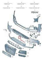 Vag Priekinis Stiklo Uztvaras Elementas Audi A4 Avant 2016 2017 Originalus 8W0807611B