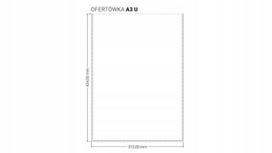 Biurfol A3 "l" ofertówka, 10 koszulek, dokumentų organizavimui