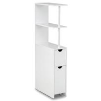 Vonios spintelė 45.7x20.3x114.3 cm Balta MDF
