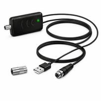 TV antenos stiprintuvas, USB maitinimas, 1 kompl.