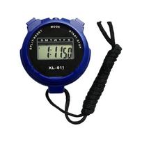 Handheld Digital Coaches Timer Chronograph Stop Watch Portable Outdoor Sports Running Training Timer Easy to Use mėlyna