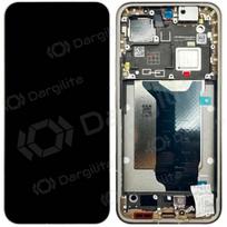 Xiaomi 15T Pro 5G ekranas (auksinis) (su rėmeliu) (originalus)