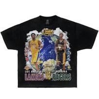 2001 Lakers Vs 76ers Kobe Bryant Allen Iverson Boxy Vintage Basketball Shirts S gray