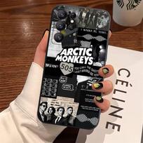 Arctic Monkeys Band Case For Samsung Galaxy Case S25 S23 S22 S21 S30 S20 S10 Ultra Plus FE TPU Soft Cover Samsung S25ULTRA black