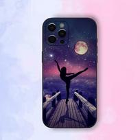 Meilė gimnastikos sportui telefono dėklas Apple iPhone 15,14,13,12,11,Pro,X,XS,Max,XR,Plus,Mini minkštas juodas korpusas iPhone11 blue