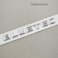 Mercedes Benz Dyzelinio Variklio Raidės Logotipas BLUETEC Šoninis Sparno Ženklelis Galinės Bagažinės Emblema Lipdukas C E S GLE Klasės Automobilio Išorės Aksesuarai NJ1 white