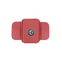 Car Sticker For Alfa Romeo 159 147 Car Armrest Mat Center Console Leather Protection Cushion For Alfa Romeo Giulia Stelvio Giuli QA4 black