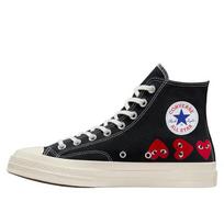 Chuck 70 Comme des Garcons Play x Chuck 70 Converse Aukšti 'Multi Heart - Juodi' A08147C 35 juoda