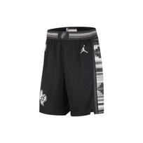 Jordan NBA San Antonio Spurs Statement Edition Shorts Black/Grey Unisex Streetwear DO9441-010 M gray