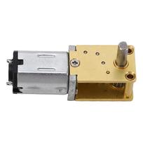 DC6V Vienos ašies kirmininė pavarų dėžė su tvirtinimo pagrindu Mikro DC pavarų šepetėlio greičio mažinimo variklis 190 RPM(1:42 Sumažinimas