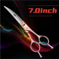 Fenice 7/7.5/8 inch 25° Curved JP440C Pet dog grooming equipment Scissors Shears tijeras peluquería profesional para perros