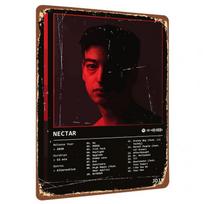 Joji Nectar Album Cover Custom Metal Tin Sign Music Decor Wall Art for Fans 20X30CM black