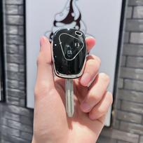 Renault & Dacia Car Key Case for Trafic, Logan, Modus, Megane - Protective Cover black