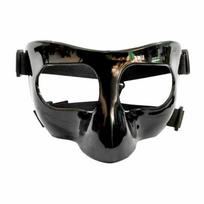 Elastic Strap Nose Protective Shield Adjustable Face Guard Basketball Face Mask  Football Sports Black