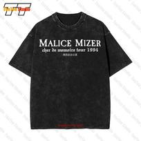 Malice Mizer Vintage Oversized TShirt Cher De Memoire  Heavy I S black