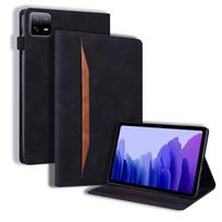 Suitable for Xiaomi Pad 6S Pro 12.4 inch flat leather case, matte splicing card holder protective case Xiaomi pad 6s pro 12.4inch juoda