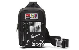 Nike Fabric Crossbody Bag, Sling Bag, Fanny Pack Regular Unisex Black ONESIZE gray