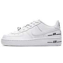 Nike Air Force 1 LV8 3 Balti Juodi GS CJ4092-100 38.5 white