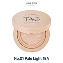 [TAG] Velvet Cover Cushion SPF50+ PA+++ Matte Finish Foundation 15g 01 Pale Light 1EA beige