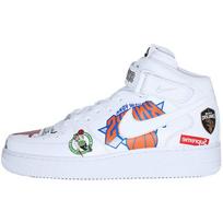 Nike Air Force 1 Mid Supreme Nba Balti sportbačiai AQ8017-100 44 white