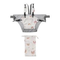 Universal Baby Feeding Chair Safety Belt Portable Adjustable Harness Fixing Strap for Travel Dining Restaurant Trip white