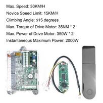 8.5in Electric Scooter Controller Panel Circuit Board 32bit MCU Main Controller Panel Circuit Board gray