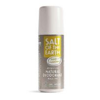 Salt Of the Earth Amber & Sandalwood Roll-On Deodorant, 75ml for Natural Freshness and Long-Lasting Scent