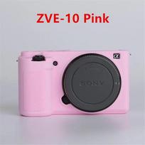 Soft Silicone Armor Camera Body Case For Sony A7R5 A7R4 A7M4 A7R3 A7R2 A7S2 A72 ZVE10 ZV1F ZV1F M2 Protective Rubber Cover pink
