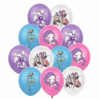 Kpop Demon Hunters Balloons Latex Balloon Cartoon Birth Date Decoration 12inch Round Balloon Celebration Favors Celebration Supplies Gifts Toy 12inch blue