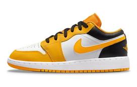 Jordan 1 Low Taxi GS 553560-701 37.5 black