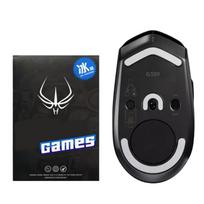 1Set HotlineGames Ice Mouse Feet Stickers Pad Mouse Skates Gildes for G309 Mouse Glides PTFE Feet 1 gray