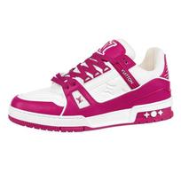 LOUIS VUITTON Lv sportbačiai 'White Hot Pink' 1ABOEY 37.5 pink