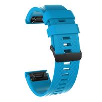 QuickFit 26mm 22mm Sports Silicone Watch Band For Garmin Fenix 8 E 47mm 51mm 7X 7 Pro 6 6X/Epix Gen 2/Enduro 3 Strap Bracelet 22mm blue