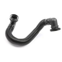 Juodo plastiko oro siurblio ventiliacijos žarnos jungtis Passat B5, Golf, Jetta, A3 S3 1.8T atsarginė dalis 1K0131149C gray