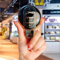 GUSHIBEI automobilio raktų dėklas, skirtas BMW Mini Cooper juoda