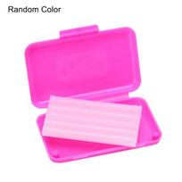 Yousheng 1Box Braces Wax Fruit Scent Sticky Enough Oral Care Braces Aligners Use Dental Wax for Home pink