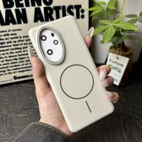 Smūgiams atsparūs dėklai Honor 400 Pro magnetinis PC matinis kietas telefono dėklas Honor 200 Lite 300 Ultra 100 400 Pro plonas matinis dangtelis Honor 200 balta