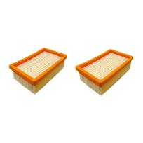 Compatible For Karcher WD 4 Car Premium / WD 5 P Premium / WD 6 P Premium Renovation Vacuum Cleaner Filter Replacement Parts beige