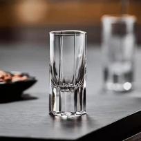 25ML Crystal Shot Glass Whiskey Tequila Glasses Home Bar, Elegant Gift Set For Weddings, Parties & Bourbon Tasting,liquor Cup <50ml gray