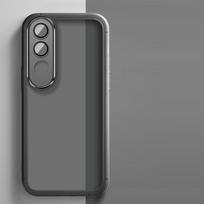 For vivo V50 lite Case Vivo V50 Lite 4G Phone Case vivo V50 lite 5G Cover V50 LITE Cover Shookproof Plating Silicone back cover vivo V50 Lite 4G gray