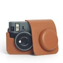PU Leather Instant Camera Case Shockproof Retro Protective Cover Anti Scratch Portable for Fujifilm Instax Mini 41 ruda
