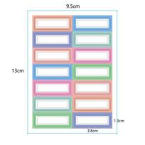 A6 Binder Refill Inserts for Cash Budgeting with Label Stickers gray